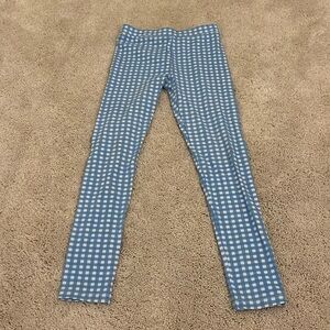 Girls checkered pants